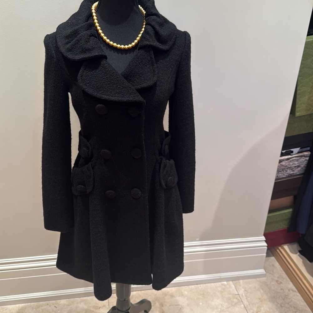 Cute Woman trench coat